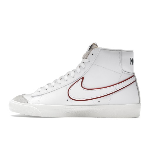 Кроссы Nike Blazer Mid 77 Just Do It White - мужская сетка размеров