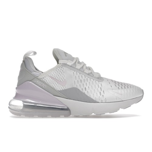 Кроссы Nike Air Max 270 Summit White Regal Pink (W) - женская сетка размеров