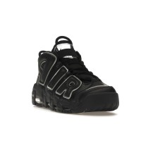 Женские кроссовки Nike Air More Uptempo Black Silver (W)