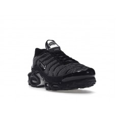 Женские Nike Air Max Plus Black Suede Silver (W)