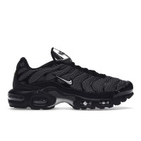 Женские кроссовки Nike Air Max Plus Black Suede Silver (W)