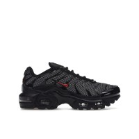 Подростковые кроссовки Nike Air Max Plus Black University Red Reflective Silver (GS)
