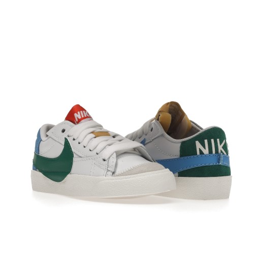 Кроссы Nike Blazer Low 77 Jumbo Mismatch (W) - женская сетка размеров
