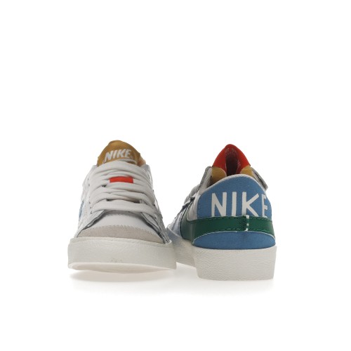 Кроссы Nike Blazer Low 77 Jumbo Mismatch (W) - женская сетка размеров