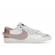 Женские кроссовки Nike Blazer Low 77 Jumbo White Pink Oxford (W)