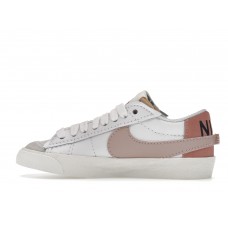 Женские кроссовки Nike Blazer Low 77 Jumbo White Pink Oxford (W)