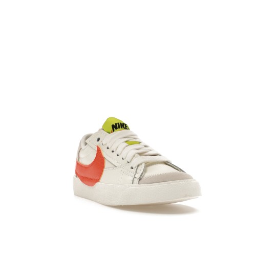 Кроссы Nike Blazer Low 77 Jumbo Sail Orange (W) - женская сетка размеров