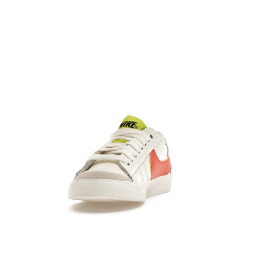 Кроссы Nike Blazer Low 77 Jumbo Sail Orange (W) - женская сетка размеров