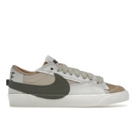 Женские кроссовки Nike Blazer Low 77 Jumbo Sanddrift Medium Olive (W)