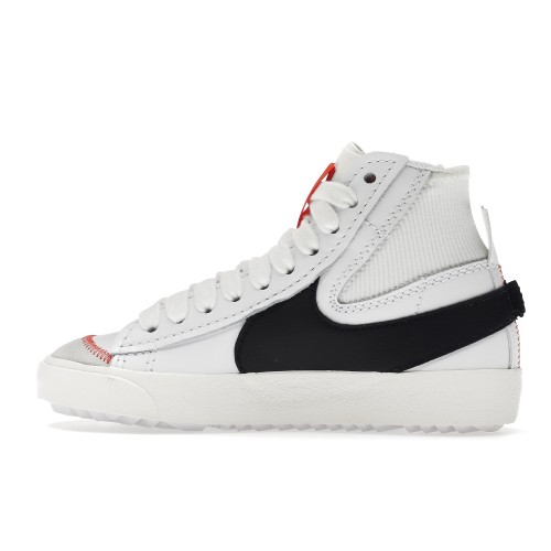 Кроссы Nike Blazer Mid 77 Jumbo White Black Sail (W) - женская сетка размеров