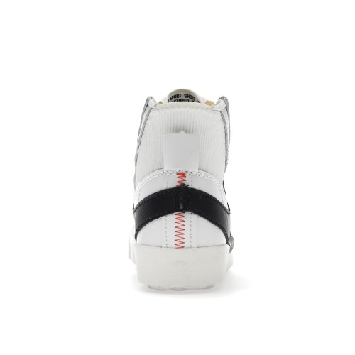 Кроссы Nike Blazer Mid 77 Jumbo White Black Sail (W) - женская сетка размеров