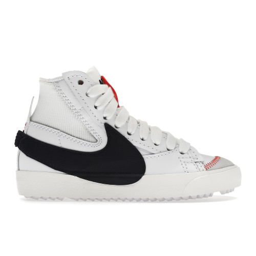 Кроссы Nike Blazer Mid 77 Jumbo White Black Sail (W) - женская сетка размеров