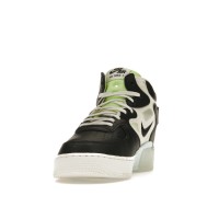 Кроссовки Nike Air Force 1 React Mid Black Sail Ghost Green