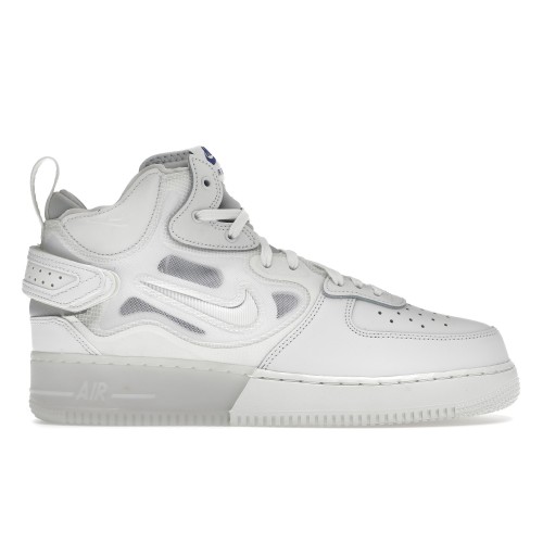 Кроссы Nike Air Force 1 Mid React Summit White - мужская сетка размеров