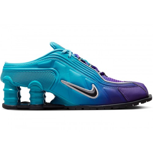 Кроссы Nike Shox MR4 Mule Martine Rose Scuba Blue - мужская сетка размеров