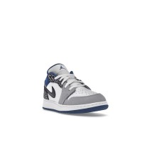 Подростковые Jordan 1 Low SE True Blue (GS)