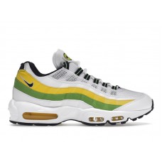 Кроссовки Nike Air Max 95 Essential White Green Apple Tour Yellow