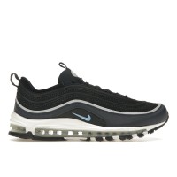 Кроссовки Nike Air Max 97 Black Dark Obsidian University Blue