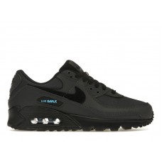 Кроссовки Nike Air Max 90 Dark Smoke Grey Laser Blue