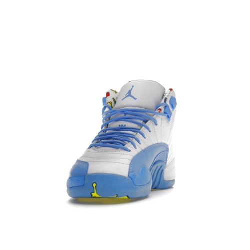 Кроссы Jordan 12 Retro Emoji (GS) - подростковая сетка размеров