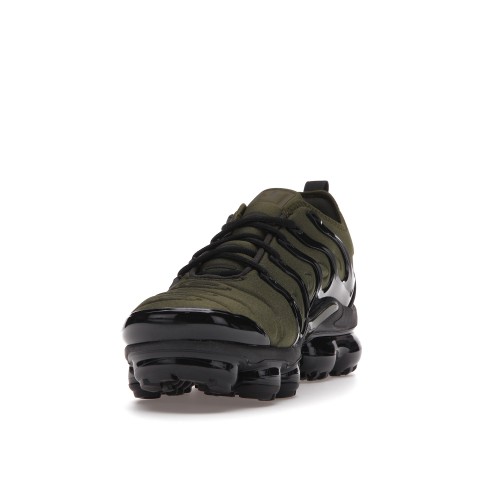 Кроссы Nike Air VaporMax Plus Rough Green Dark Russet - мужская сетка размеров