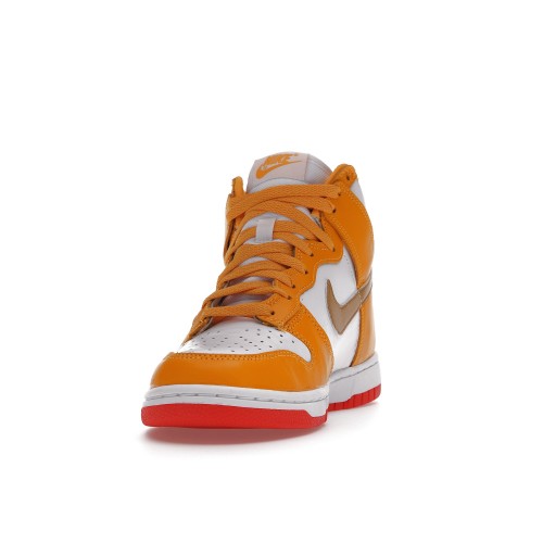 Кроссы Nike Dunk High University Gold (W) - женская сетка размеров