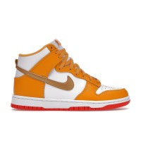Женские кроссовки Nike Dunk High University Gold (W)