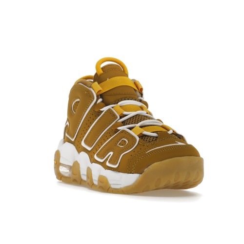 Кроссы Nike Air More Uptempo Wheat (GS) - подростковая сетка размеров