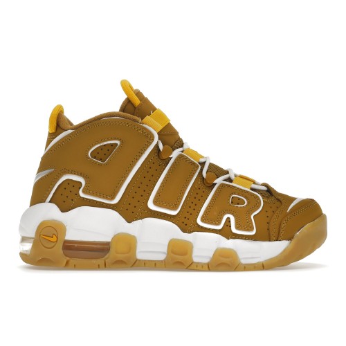 Кроссы Nike Air More Uptempo Wheat (GS) - подростковая сетка размеров