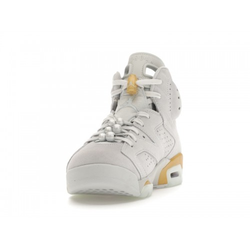 Wmns Air Jordan 6 Retro Craft Pearl - женская сетка размеров