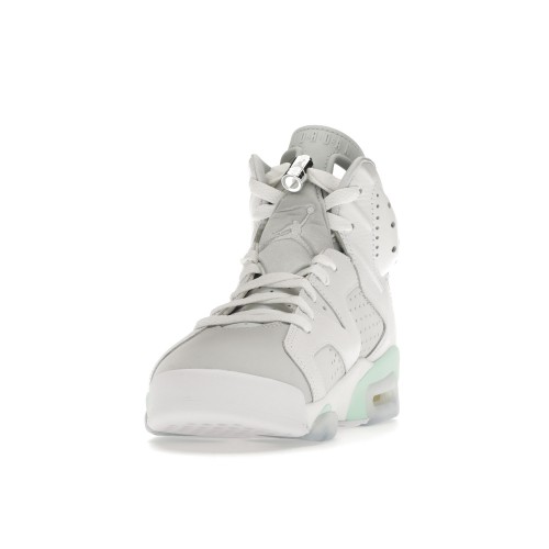Кроссы Jordan 6 Retro Mint Foam (W) - женская сетка размеров