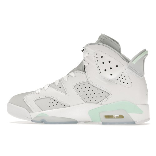 Кроссы Jordan 6 Retro Mint Foam (W) - женская сетка размеров
