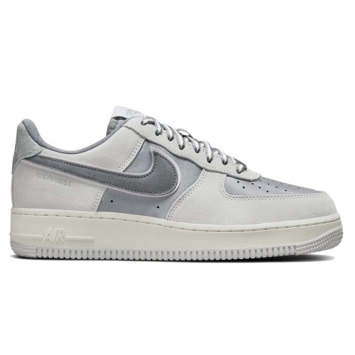 Кроссы Nike Air Force 1 Low Athletic Club Grey (W) - женская сетка размеров