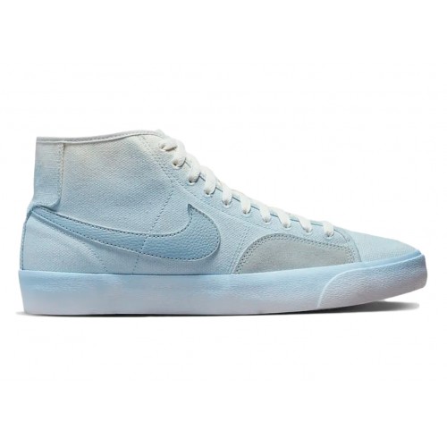 Мужские кроссовки Nike SB Blazer Court Mid PRM Celestine Blue