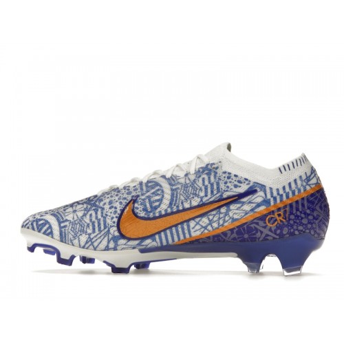 Nike Zoom Mercurial Vapor 15 Elite FG Pro CR7 Azulejo - мужская сетка размеров