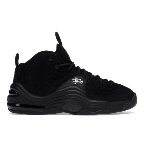 Кроссы Nike Air Penny 2 Stussy Black - мужская сетка размеров