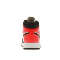 Женские Jordan 1 Mid Newsprint Light Orewood Brown (W)