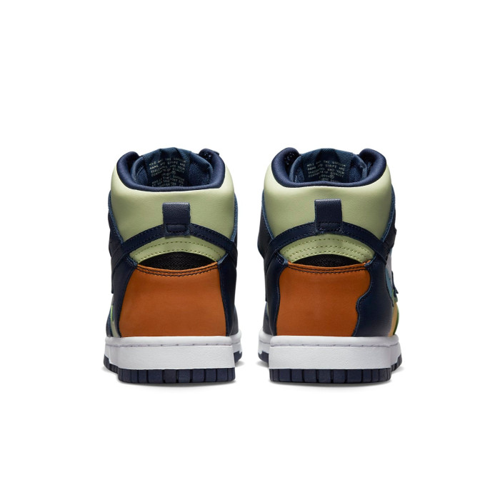 Nike Dunk High See Through Pistachio Midnight Navy (W) - женская сетка размеров Nike Dunk High See Through Pistachio Midnight Navy (W) - женская сетка размеров