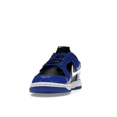 Кроссы Nike Dunk Low Essential Game Royal Black White (W) - женская сетка размеров