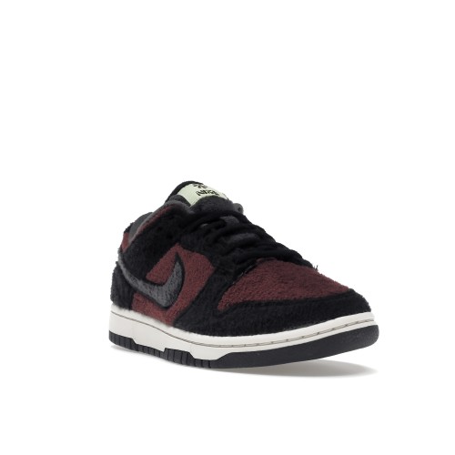 Кроссы Nike Dunk Low SE Fleece Pack Burgundy Crush (W) - женская сетка размеров
