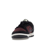 Женские кроссовки Nike Dunk Low SE Fleece Pack Burgundy Crush (W)