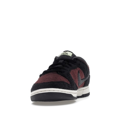 Кроссы Nike Dunk Low SE Fleece Pack Burgundy Crush (W) - женская сетка размеров