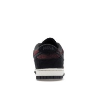 Женские кроссовки Nike Dunk Low SE Fleece Pack Burgundy Crush (W)