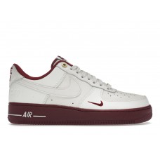 Женские кроссовки Nike Air Force 1 Low 07 SE 40th Anniversary Edition Sail Team Red (W)