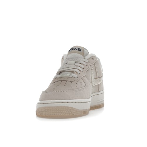 Кроссы Nike Air Force 1 Low 07 SE Sanddrift Gum Fleece (W) - женская сетка размеров
