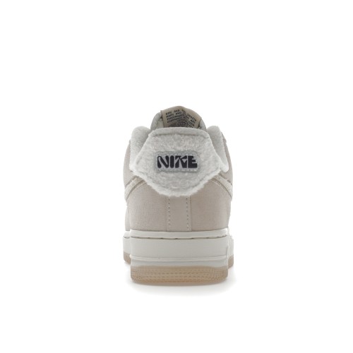 Кроссы Nike Air Force 1 Low 07 SE Sanddrift Gum Fleece (W) - женская сетка размеров