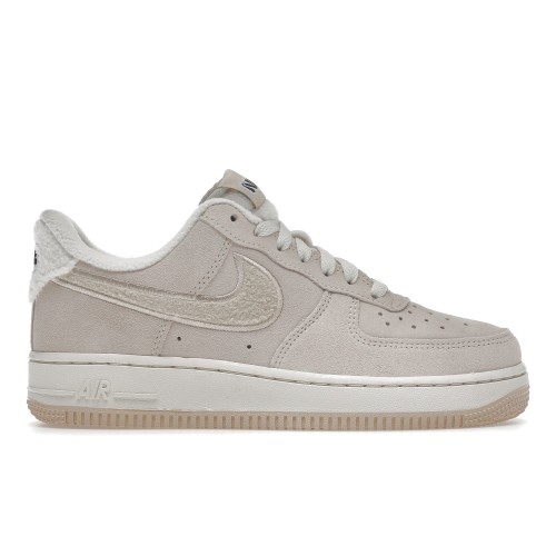 Кроссы Nike Air Force 1 Low 07 SE Sanddrift Gum Fleece (W) - женская сетка размеров