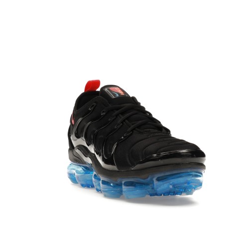 Кроссы Nike Vapormax Plus Black Red Blue - мужская сетка размеров