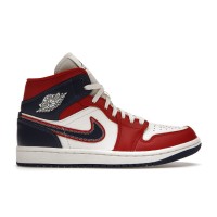 Женские кроссовки Jordan 1 Mid USA (2022) (W)