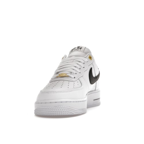 Кроссы Nike Air Force 1 Low 07 LV8 40th Anniversary White Black - мужская сетка размеров